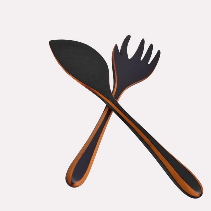 Blackened Salad Set by Jonathan Spoons