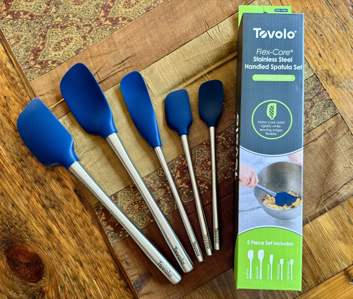 Tovolo Flex-Core Stainless Spatula Set