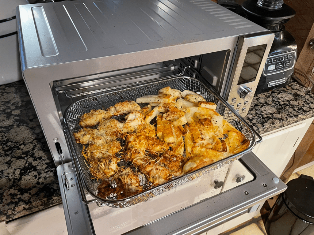 Nuwave Bravo Pro with chicken 